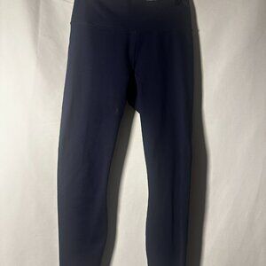Fabletics PowerHold Navy High Rise Leggings Size S